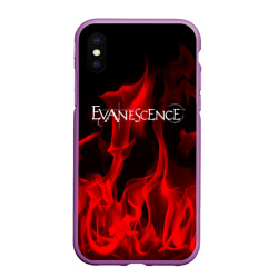 Чехол для iPhone XS Max матовый Evanescence