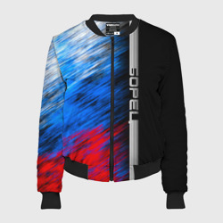Женский бомбер 3D Борец