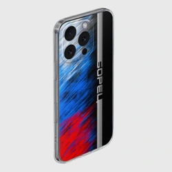 Чехол для iPhone 16 Pro Max силиконовый с защитой камеры Борец - фото 2