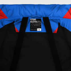 Куртка с принтом Стиль 90 х для любого человека, вид спереди №5. Цвет основы: черный