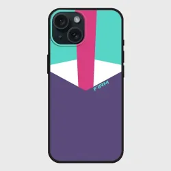 Чехол силиконовый для Apple iPhone 15 матовый Стиль 90 х