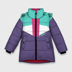 Зимняя куртка для девочек 3D Стиль 90 х