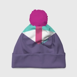 Шапка 3D c помпоном Стиль 90 х