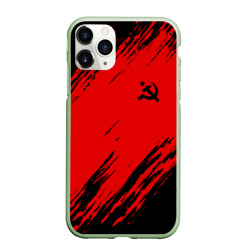 Чехол для iPhone 11 Pro матовый USSR sport