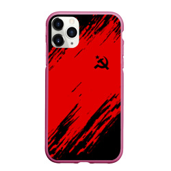Чехол для iPhone 11 Pro Max матовый USSR sport