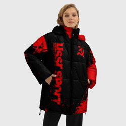 Женская зимняя куртка Oversize USSR sport - фото 2