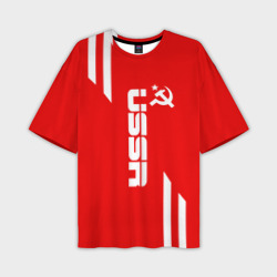 Мужская футболка oversize 3D USSR sport