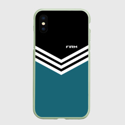 Чехол для iPhone XS Max матовый Стиль 90 х