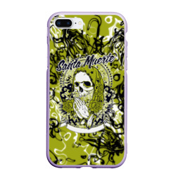 Чехол для iPhone 7Plus/8 Plus матовый Santa Muerte