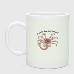 Кружка керамическая Facehugger