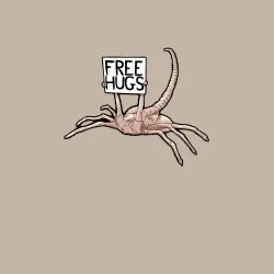 Мужской свитшот хлопок Free hugs - фото 2