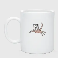 Кружка керамическая Free hugs