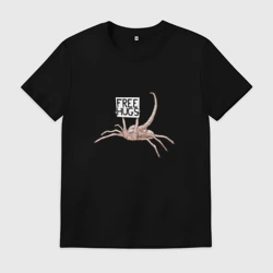 Мужская футболка хлопок Free hugs