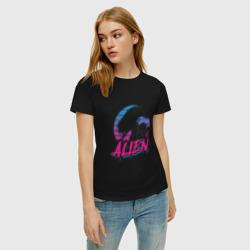 Женская футболка хлопок Alien 80 - фото 2