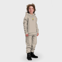 Детский костюм хлопок Oversize Попугай в кармане - фото 2