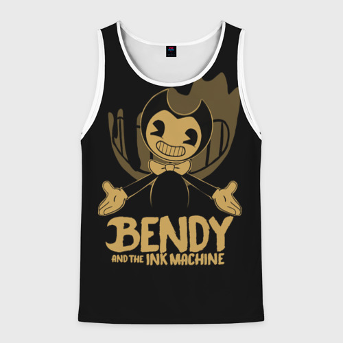 Мужская майка 3D Bendy and the ink machine 20, цвет 3D печать