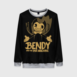 Женский свитшот 3D Bendy and the ink machine 20