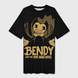 Платье-футболка 3D Bendy and the ink machine 20