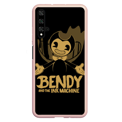 Чехол для Honor 20 Bendy and the ink machine 20, цвет светло-розовый