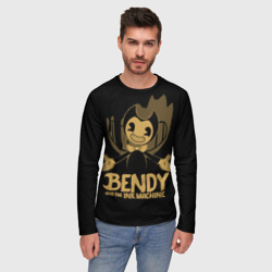 Мужской лонгслив 3D Bendy and the ink machine 20 - фото 2