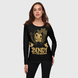 Женский лонгслив 3D Bendy and the ink machine 20 - фото 2