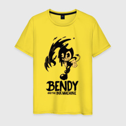 Мужская футболка хлопок Bendy and the ink machine 21