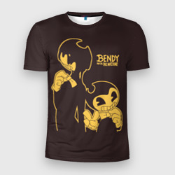 Мужская футболка 3D Slim Bendy and the ink machine 18