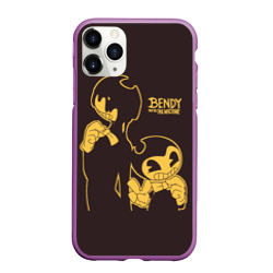 Чехол для iPhone 11 Pro Max матовый Bendy and the ink machine 18