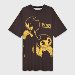 Платье-футболка 3D Bendy and the ink machine 18