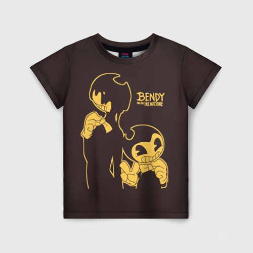Детская футболка 3D Bendy and the ink machine (18) Фото 01 Детская футболка 3D Bendy and the ink machine (18) Фото 01
