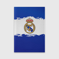 Обложка для паспорта матовая кожа Real Madrid FC