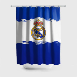 Штора 3D для ванной Real Madrid FC