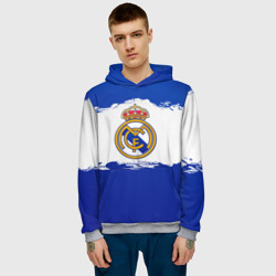 Мужская толстовка 3D Real Madrid FC - фото 2