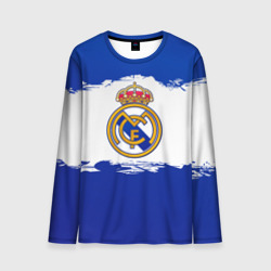 Мужской лонгслив 3D Real Madrid FC