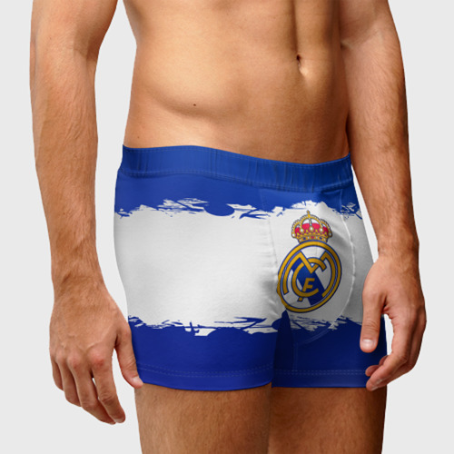 Мужские трусы 3D Real Madrid FC, цвет 3D печать - фото 3