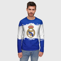 Мужской лонгслив 3D Real Madrid FC - фото 2