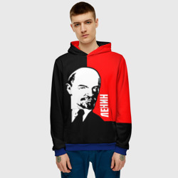 Мужская толстовка 3D Ленин - фото 2