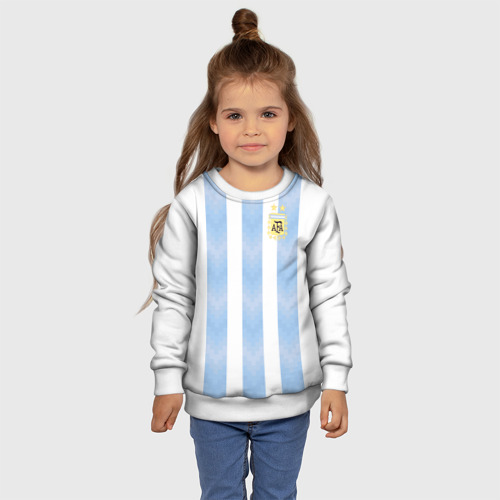 Детский свитшот 3D Аргентина, цвет 3D печать - фото 7