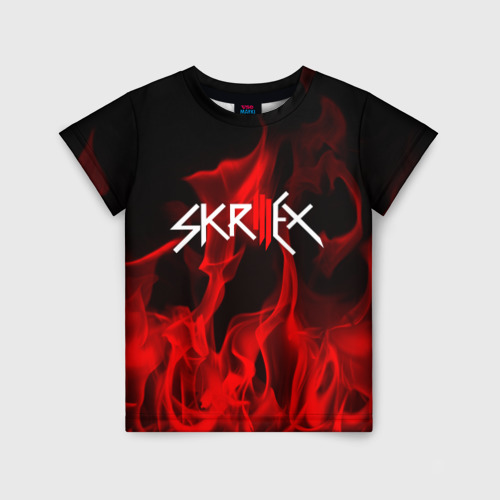 Детская футболка 3D SKRILLEX