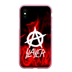 Чехол для iPhone XS Max матовый Slayer