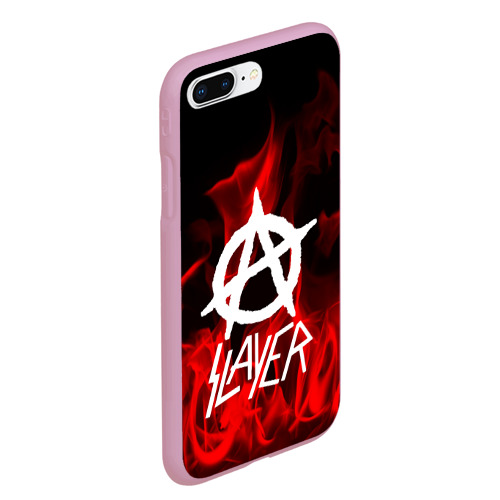 Чехол для iPhone 7Plus/8 Plus матовый Slayer, цвет розовый - фото 3