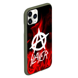 Чехол для iPhone 11 Pro матовый Slayer - фото 2