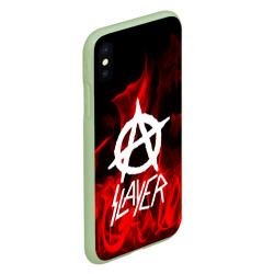 Чехол для iPhone XS Max матовый Slayer - фото 2