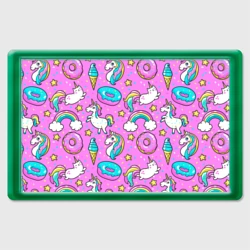 Магнит 45*70 Котики и Единороги