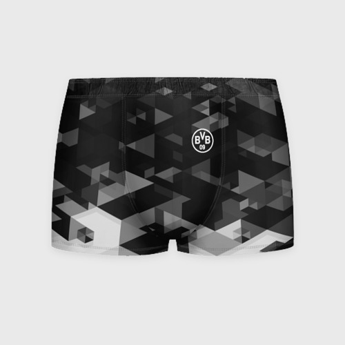 Мужские трусы 3D Borussia Geometry Sport Фото 01 Мужские трусы 3D Borussia Geometry Sport Фото 01