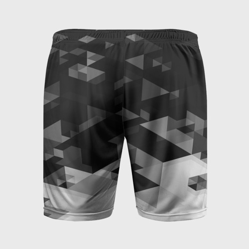 Мужские шорты спортивные Bayern Munchen Geometry Sport, цвет 3D печать - фото 2