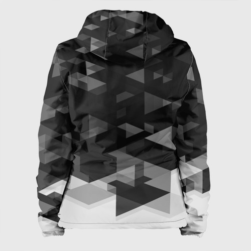Женская куртка 3D Barcelona Geometry Sport, цвет белый - фото 2