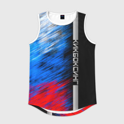 Мужская спортивная майка 3D Кикбоксинг