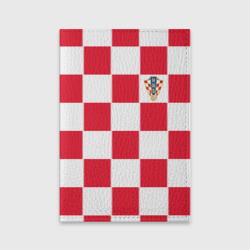 Обложка для паспорта матовая кожа Хорватия домашняя форма 2018