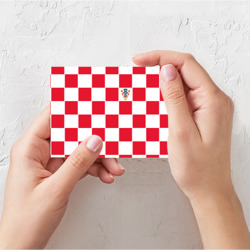 Поздравительная открытка Хорватия домашняя форма 2018 - фото 2